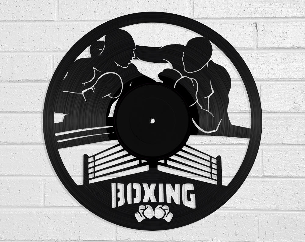 Boxing Vinyl Record Art Vinyl Revamp - Vinyl Record Art