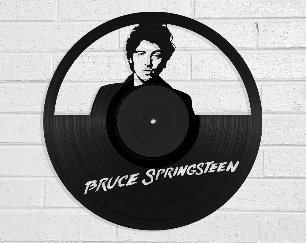 Bruce Springsteen Vinyl Record Art Vinyl Revamp - Vinyl Record Art