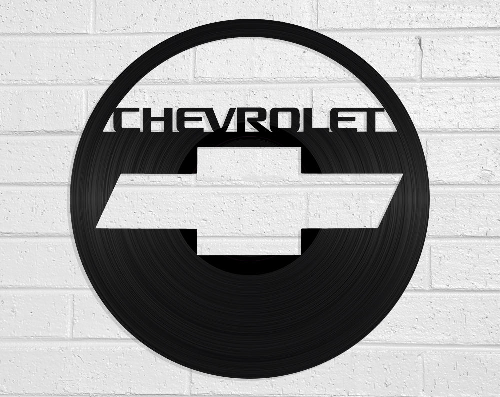 Chevrolet Vinyl Record Art Vinyl Revamp - Vinyl Record Art