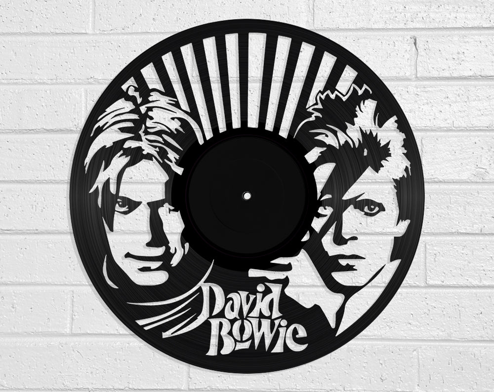David Bowie Vinyl Record Art Vinyl Revamp - Vinyl Record Art
