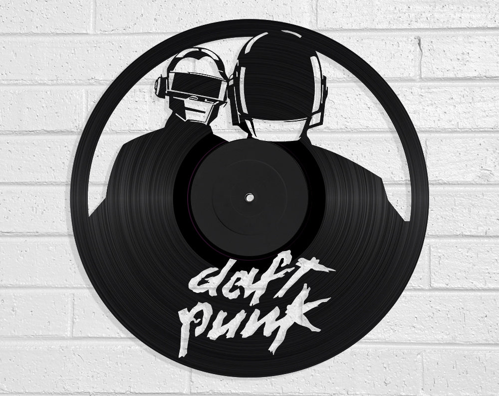 Daft Punk Vinyl Record Art Vinyl Revamp - Vinyl Record Art