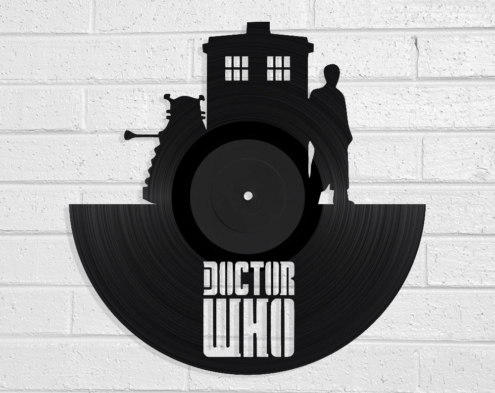 Doctor Who Vinyl Record Art Vinyl Revamp - Vinyl Record Art