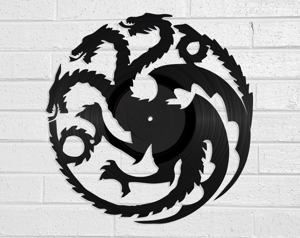 Game of Thrones Vinyl Record Art Vinyl Revamp - Vinyl Record Art
