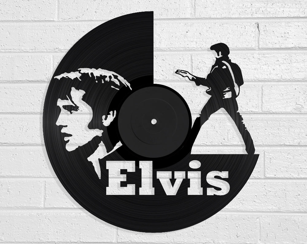 Elvis Vinyl Record Art Vinyl Revamp - Vinyl Record Art