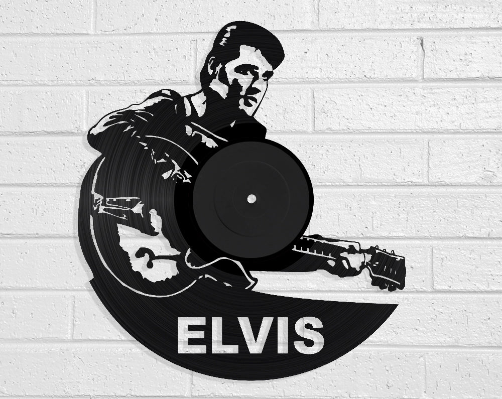 Elvis Vinyl Record Art Vinyl Revamp - Vinyl Record Art