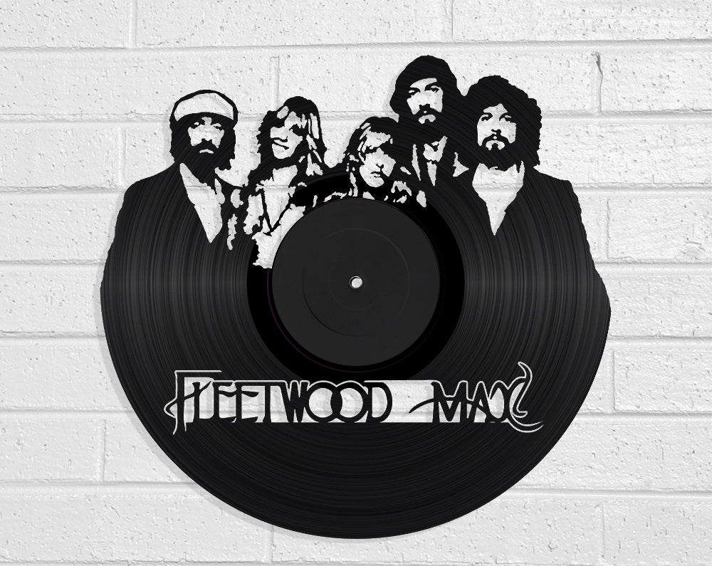 Fleetwood Mac Vinyl Record Art Vinyl Revamp - Vinyl Record Art