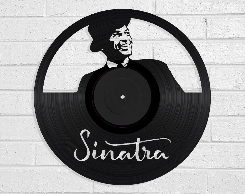 Frank Sinatra Vinyl Record Art Vinyl Revamp - Vinyl Record Art