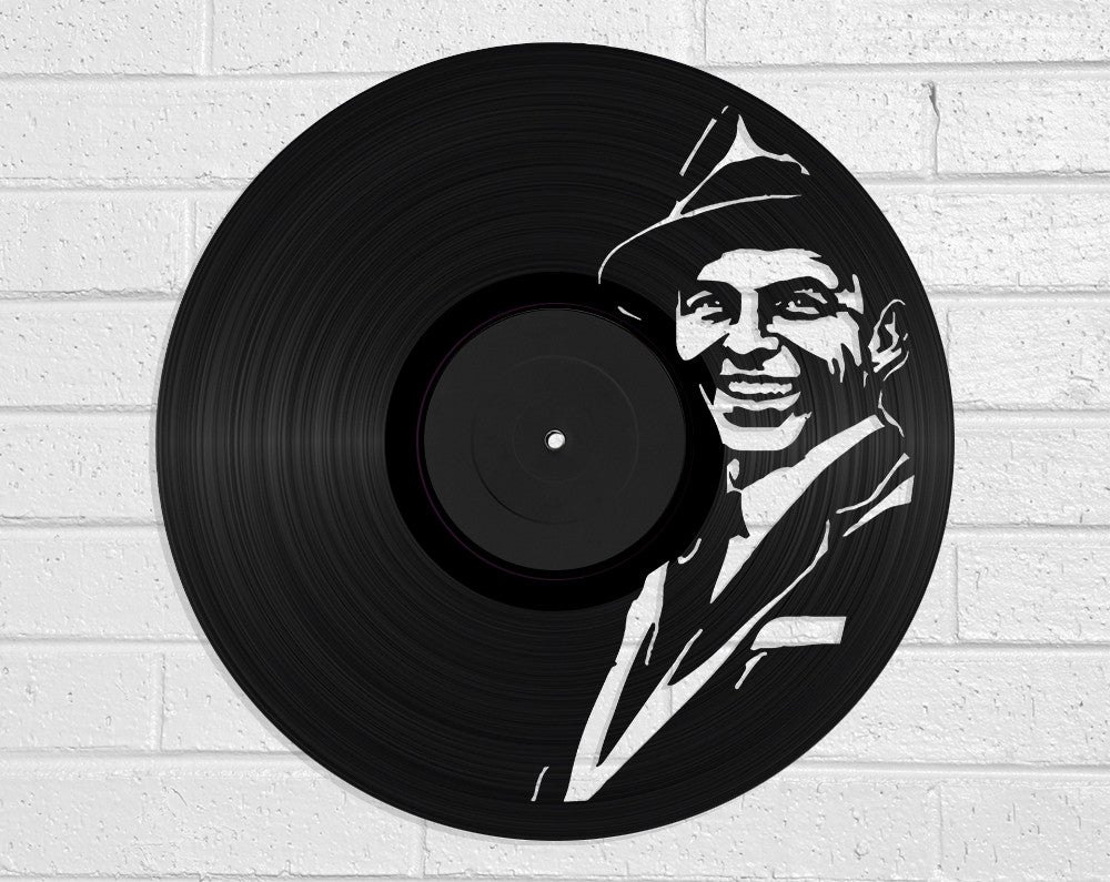 Frank Sinatra Vinyl Record Art Vinyl Revamp - Vinyl Record Art
