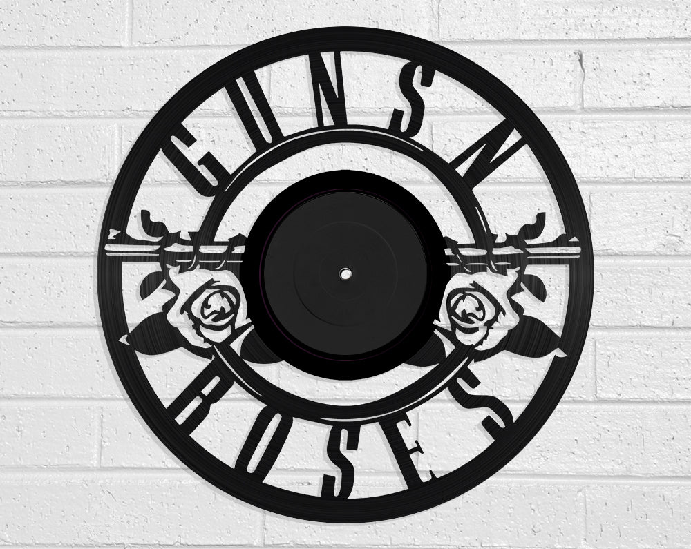 Guns N' Roses Vinyl Record Art Vinyl Revamp - Vinyl Record Art