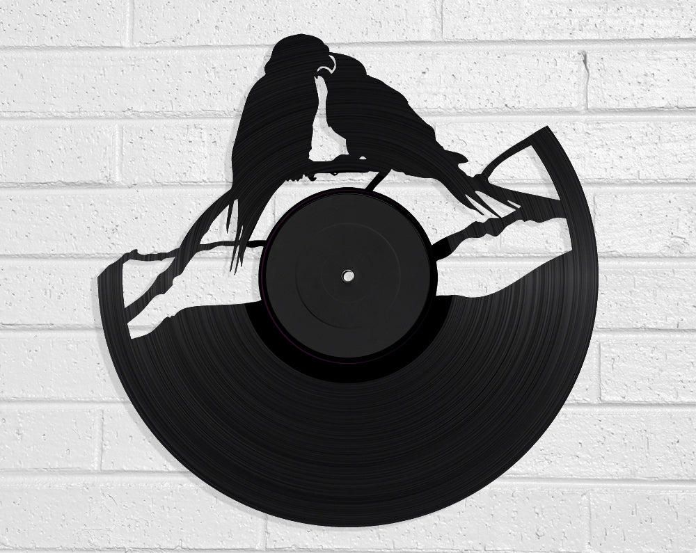 Kea Couple Vinyl Record Art Vinyl Revamp - Vinyl Record Art