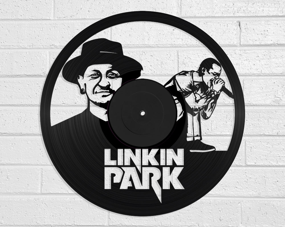 Chester Bennington Vinyl Record Art Vinyl Revamp - Vinyl Record Art