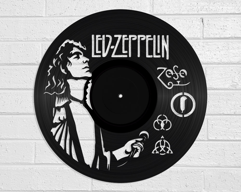 Led Zeppelin Vinyl Record Art Vinyl Revamp - Vinyl Record Art