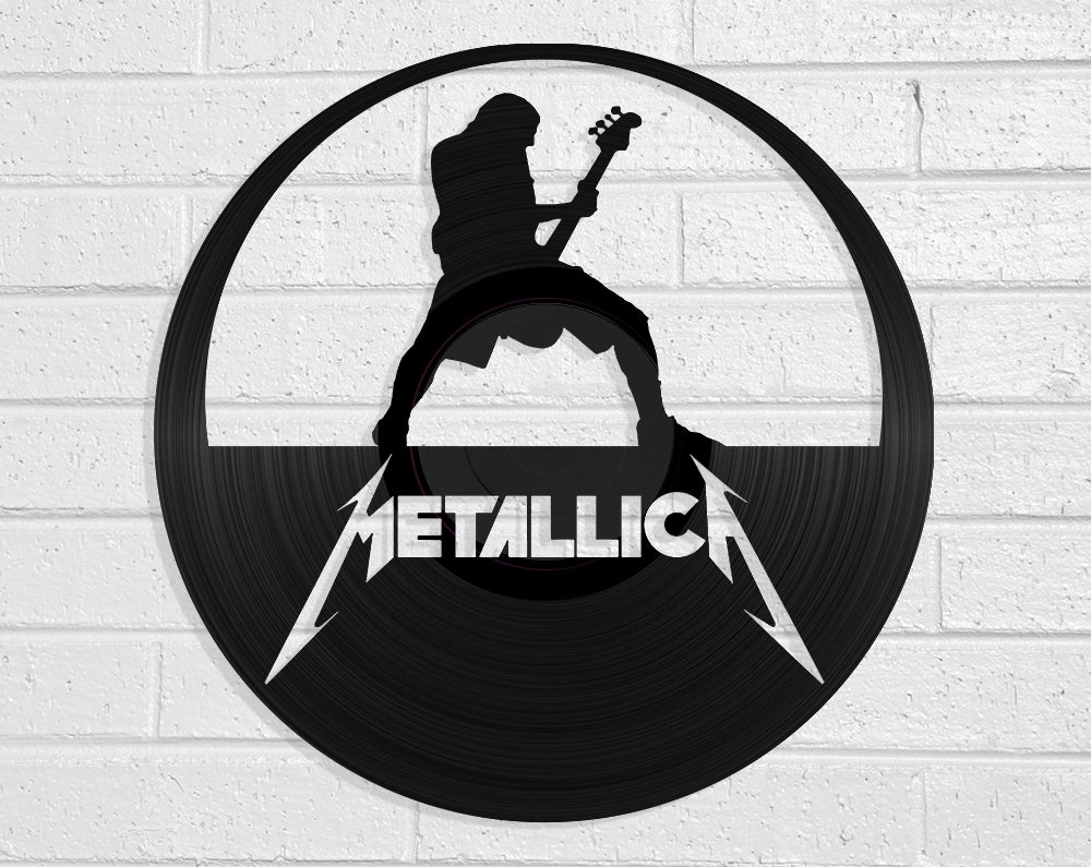 Metallica Vinyl Record Art Vinyl Revamp - Vinyl Record Art