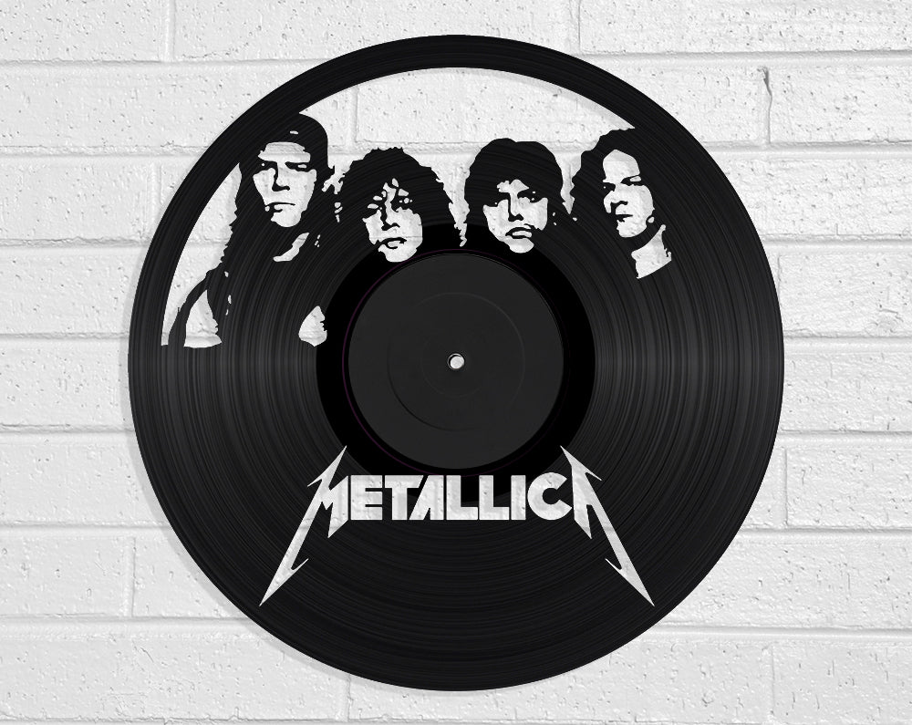 Metallica Vinyl Record Art Vinyl Revamp - Vinyl Record Art