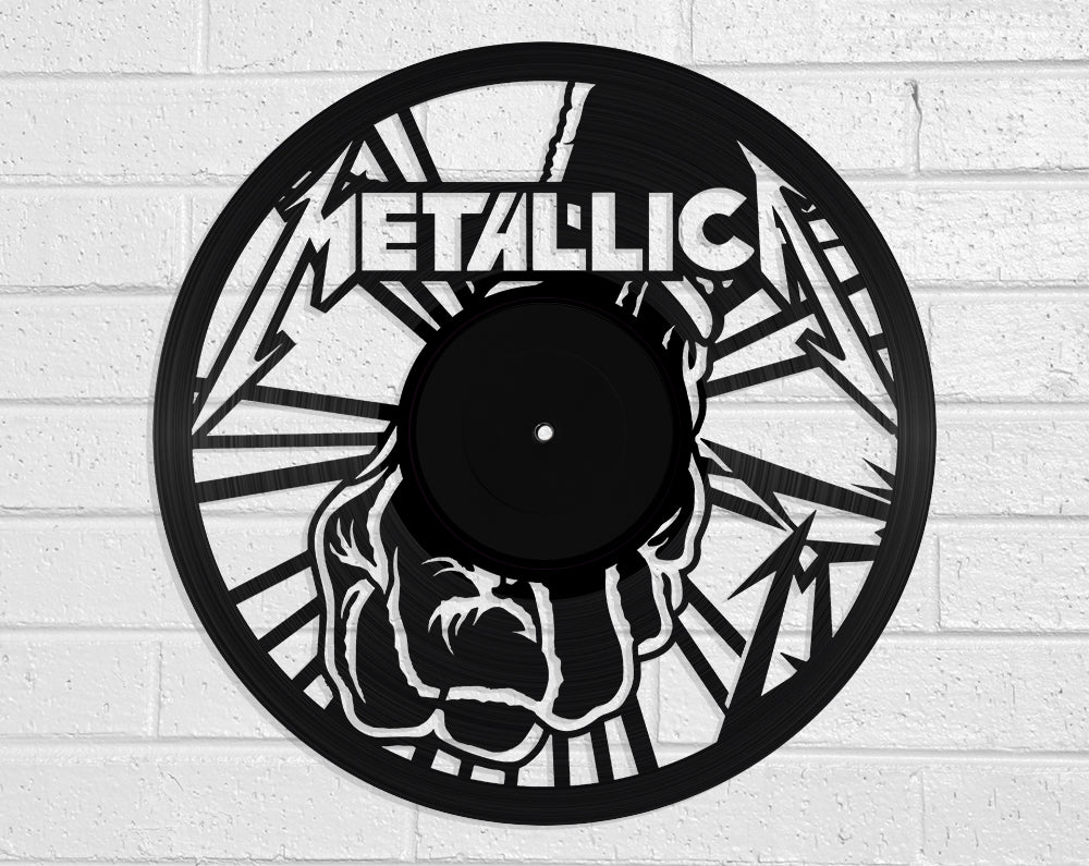 Metallica Vinyl Record Art Vinyl Revamp - Vinyl Record Art