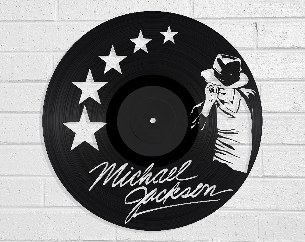 Michael Jackson Vinyl Record Art Vinyl Revamp - Vinyl Record Art