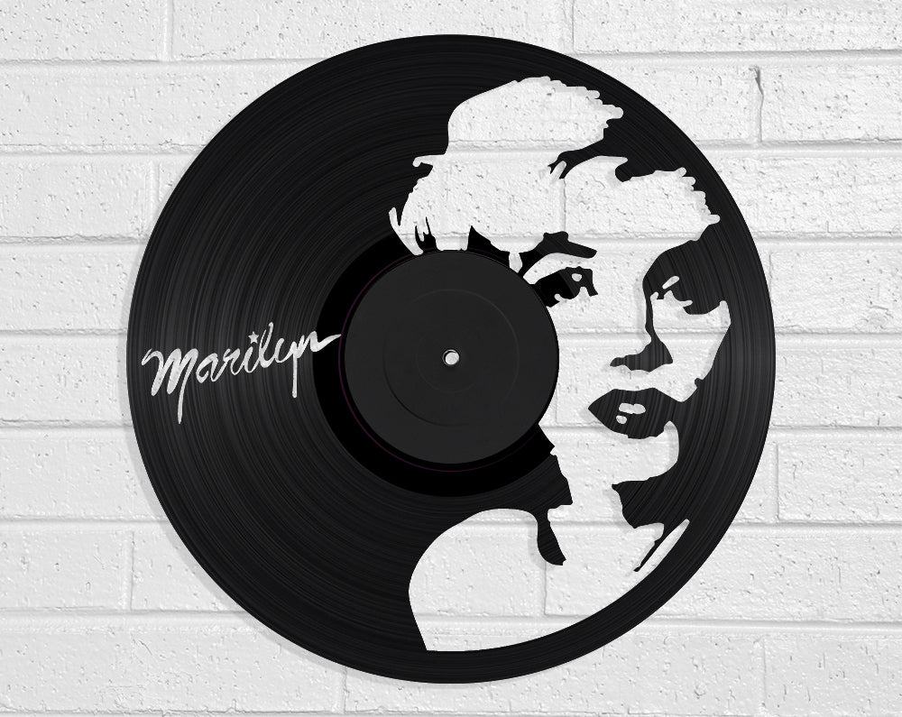 Marilyn Monroe Vinyl Record Art Vinyl Revamp - Vinyl Record Art