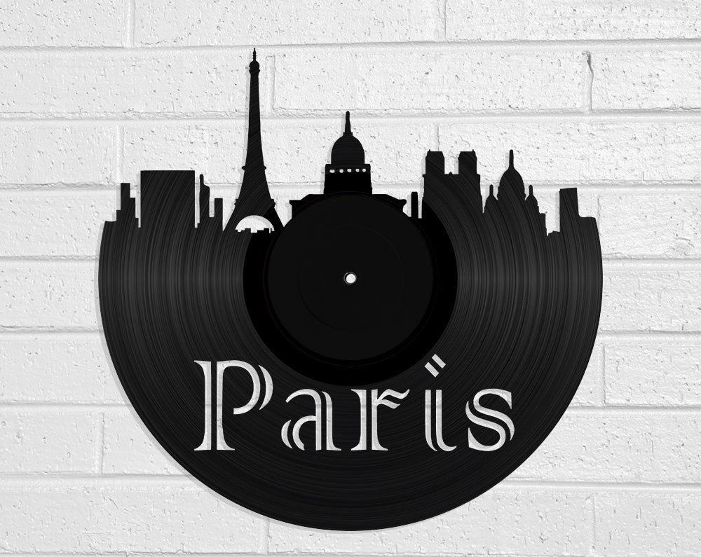 Paris Vinyl Record Art Vinyl Record Art Vinyl Revamp - Vinyl Record Art