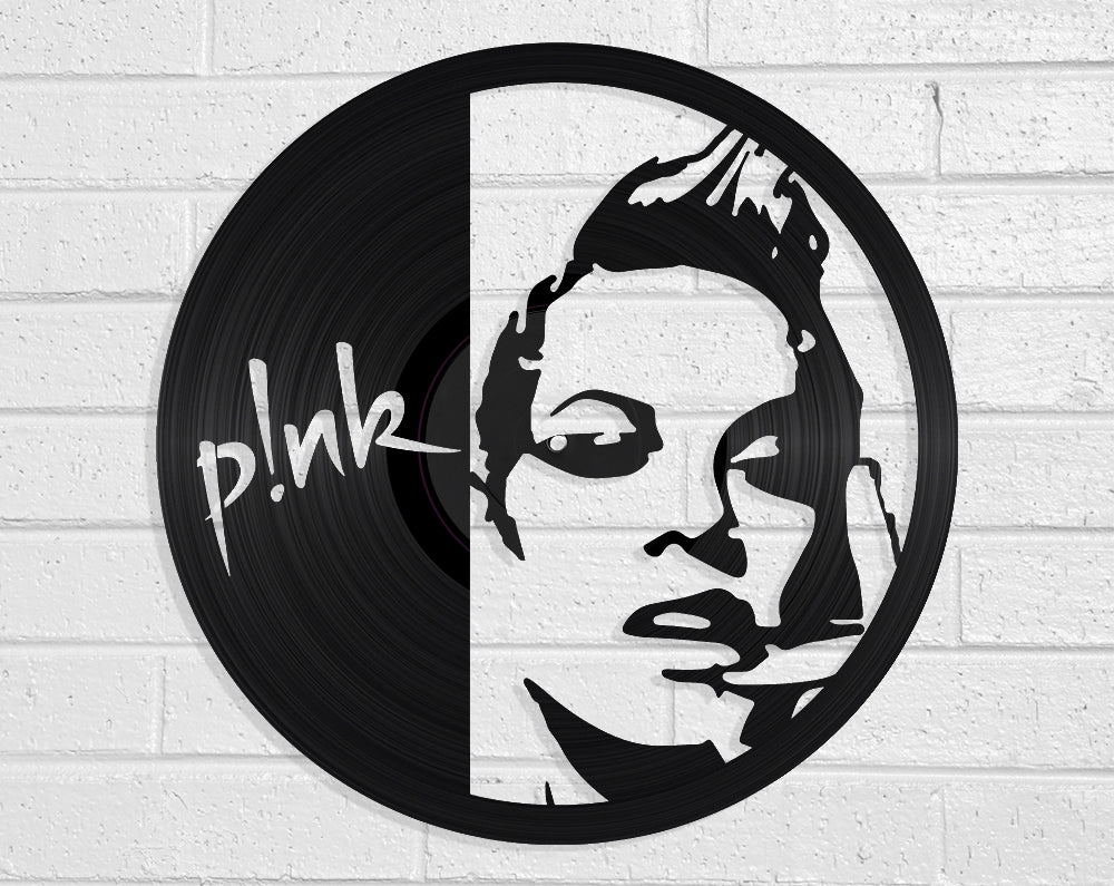 P!NK Vinyl Record Art Vinyl Revamp - Vinyl Record Art