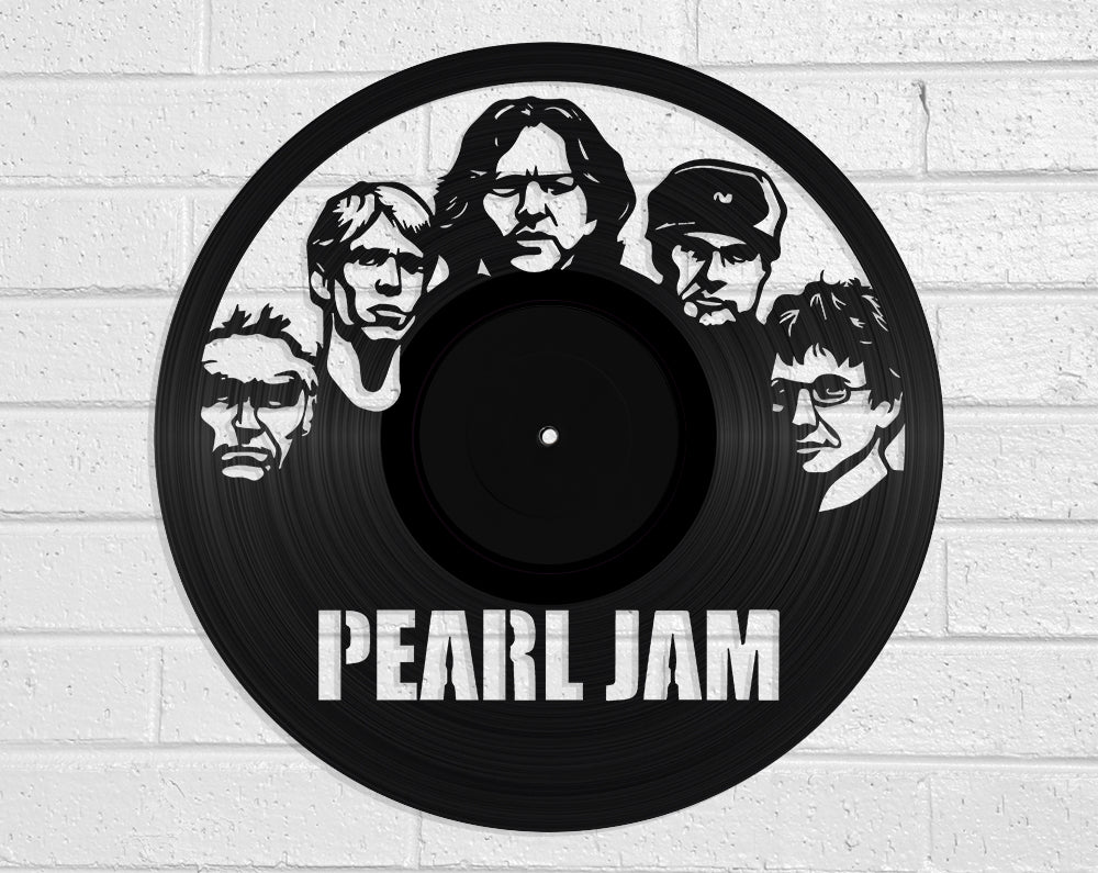 Pearl Jam Vinyl Record Art Vinyl Record Art Vinyl Revamp - Vinyl Record Art