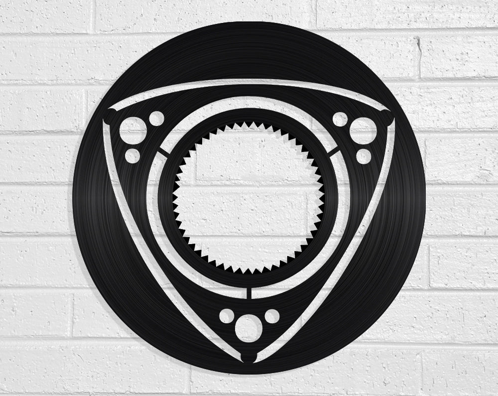 Rotary Logo Vinyl Record Art Vinyl Revamp - Vinyl Record Art