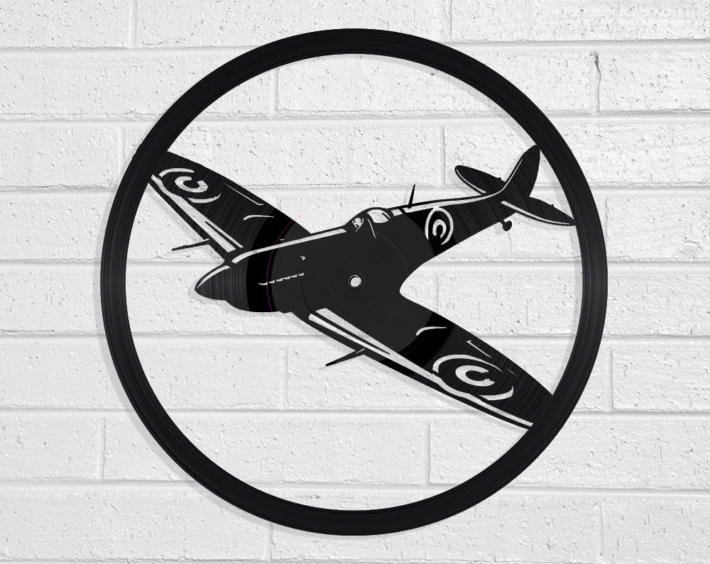 Spitfire Vinyl Record Art Vinyl Revamp - Vinyl Record Art
