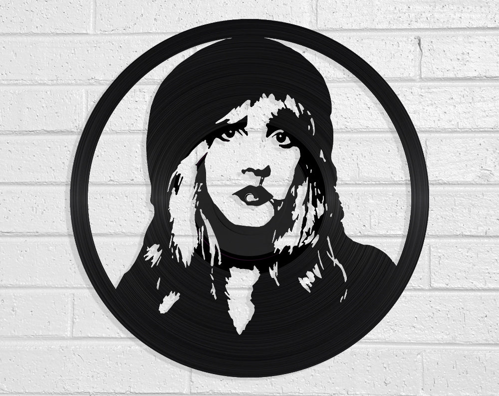 Stevie Nicks Vinyl Record Art Vinyl Revamp - Vinyl Record Art