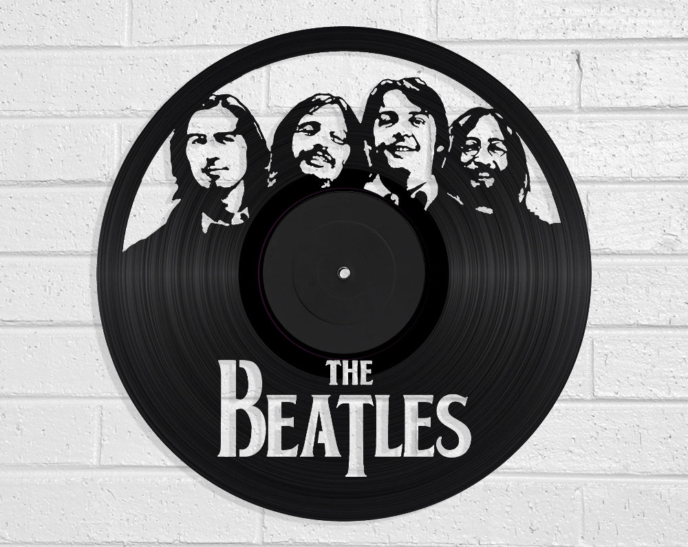 The Beatles Vinyl Record Art Vinyl Revamp - Vinyl Record Art