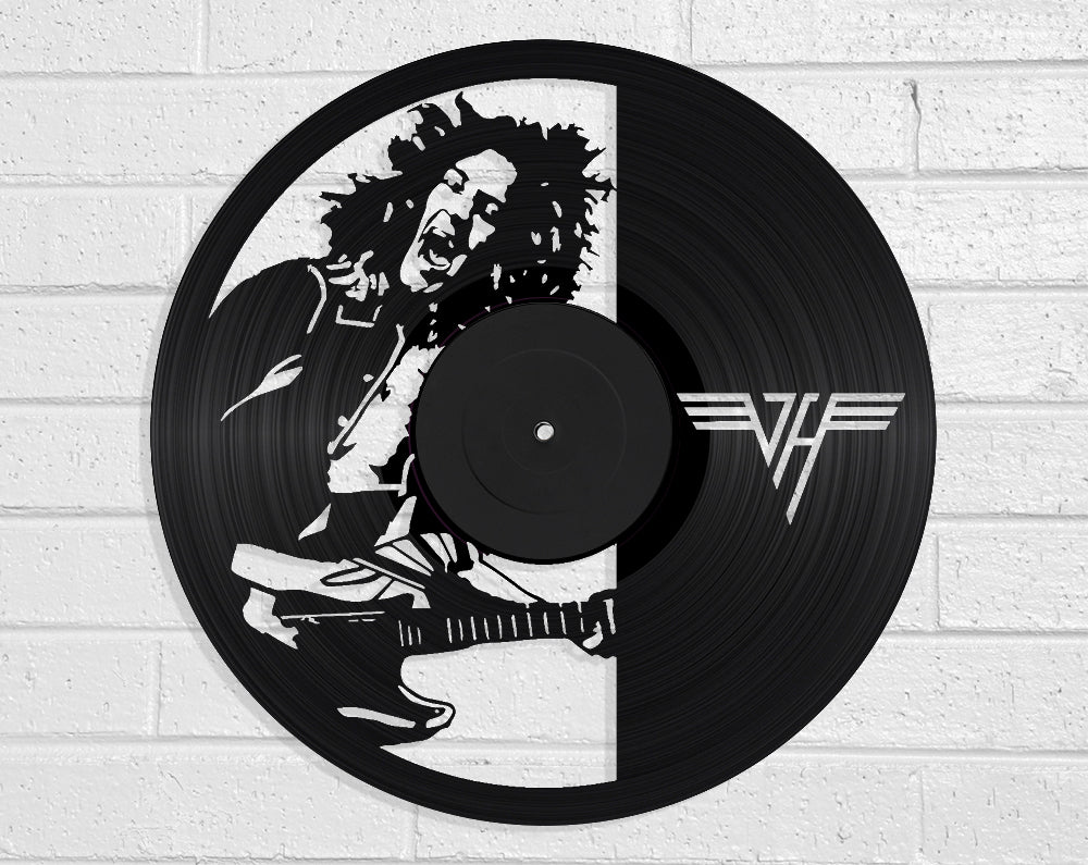 Van Halen Vinyl Record Art Vinyl Revamp - Vinyl Record Art