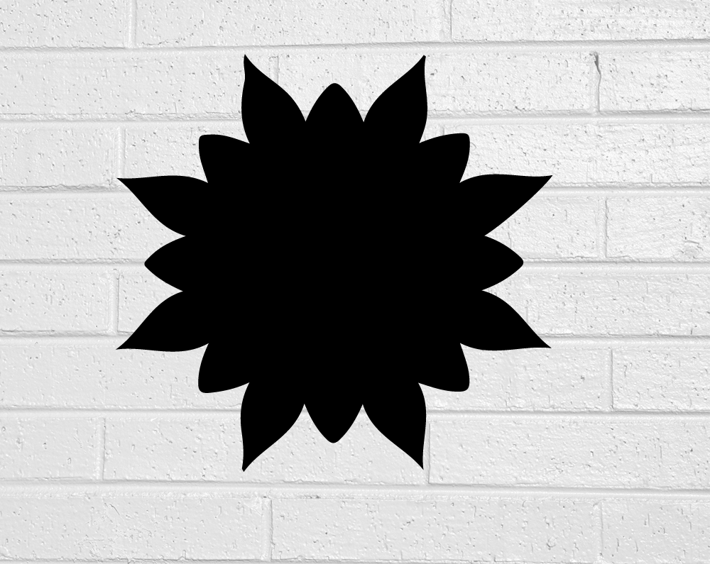 Flower Burst Blackboard