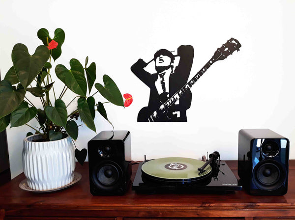 AC DC Rock Legends – Vinyl Revamp - Vinyl Record Art Made in NZ