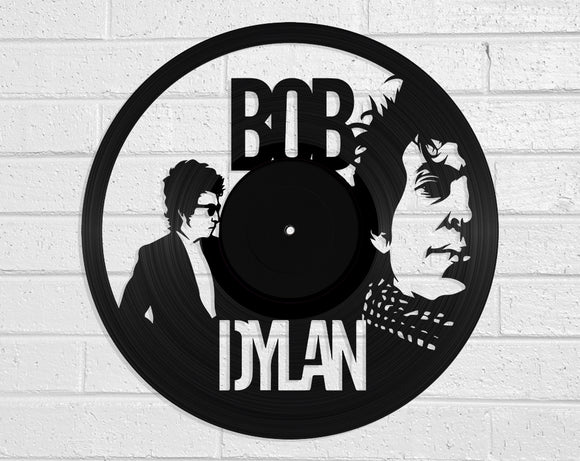 Bob Dylan Vinyl Record Art Vinyl Revamp - Vinyl Record Art 