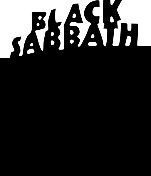 450 mm Black Sabbath Blackboard