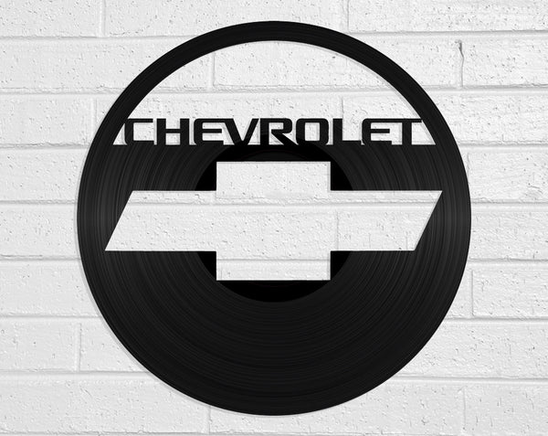 Chevrolet Vinyl Record Art Vinyl Revamp - Vinyl Record Art 