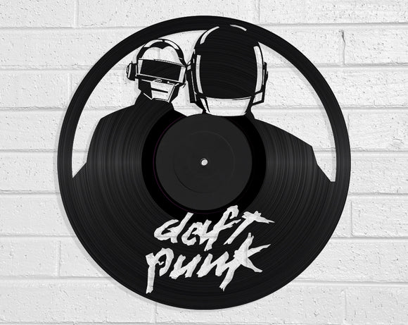 Daft Punk Vinyl Record Art Vinyl Revamp - Vinyl Record Art 