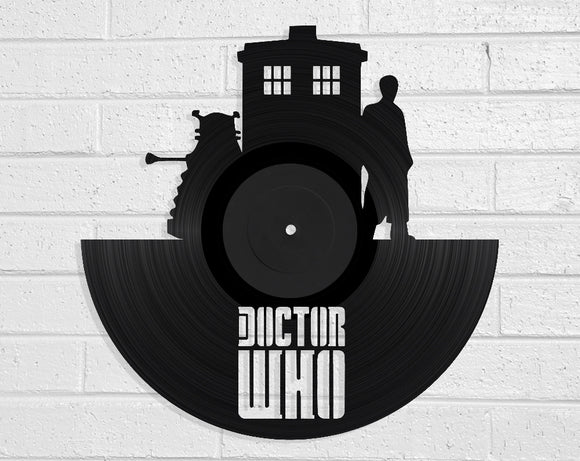 Doctor Who Vinyl Record Art Vinyl Revamp - Vinyl Record Art 