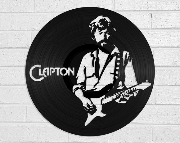 Eric Clapton Vinyl Record Art Vinyl Revamp - Vinyl Record Art 