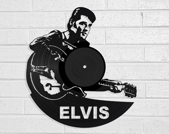 Elvis Vinyl Record Art Vinyl Revamp - Vinyl Record Art 