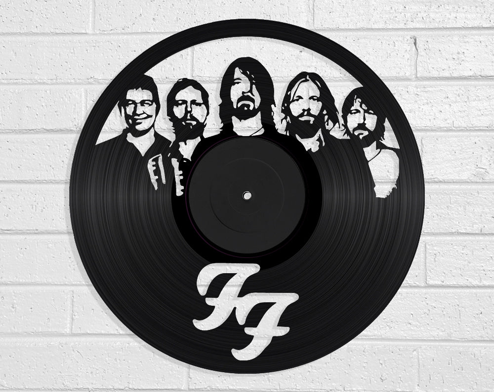 Foo Fighters Vinyl Record Art Vinyl Revamp - Vinyl Record Art 