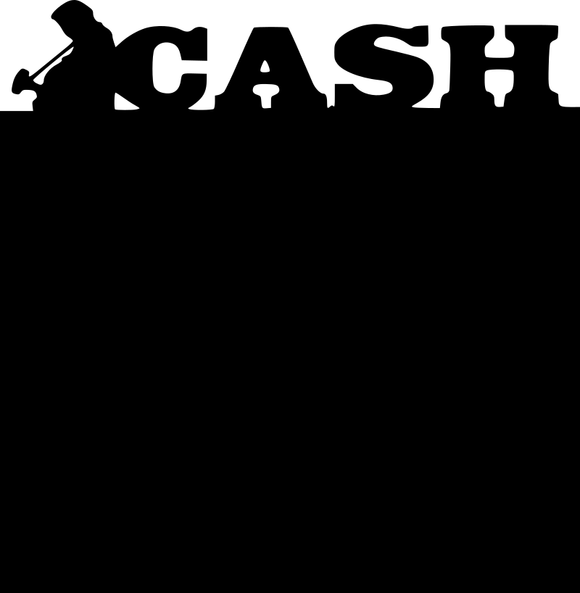450 mm Johnny Cash Blackboard