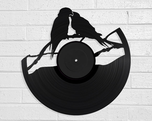 Kea Couple Vinyl Record Art Vinyl Revamp - Vinyl Record Art 