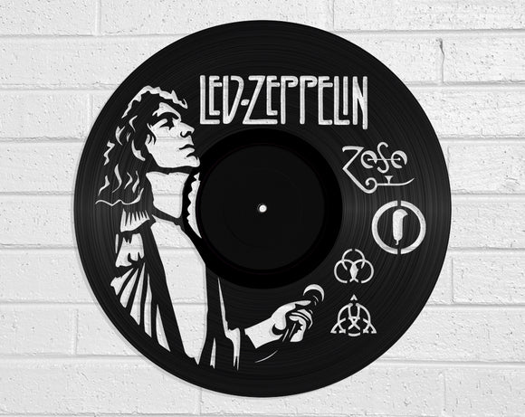 Led Zeppelin Vinyl Record Art Vinyl Revamp - Vinyl Record Art 