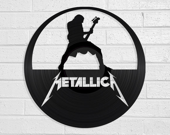 Metallica Vinyl Record Art Vinyl Revamp - Vinyl Record Art 
