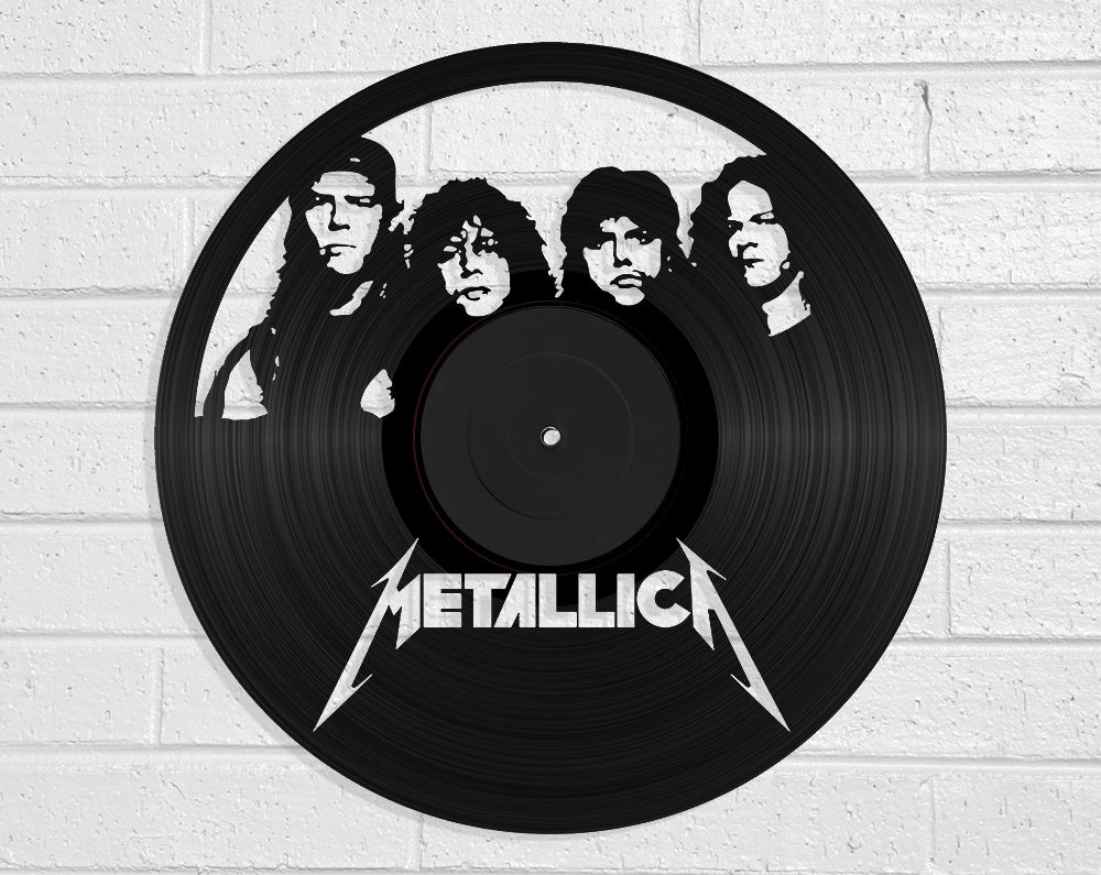 Metallica Vinyl Record Art Vinyl Revamp - Vinyl Record Art 