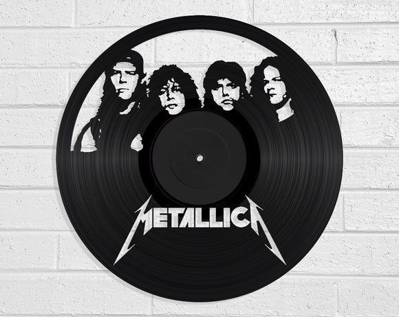 Metallica Vinyl Record Art Vinyl Revamp - Vinyl Record Art 