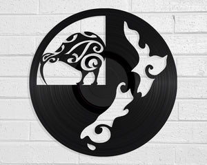 Kiwi Aotearoa Vinyl Record Art Vinyl Revamp - Vinyl Record Art 