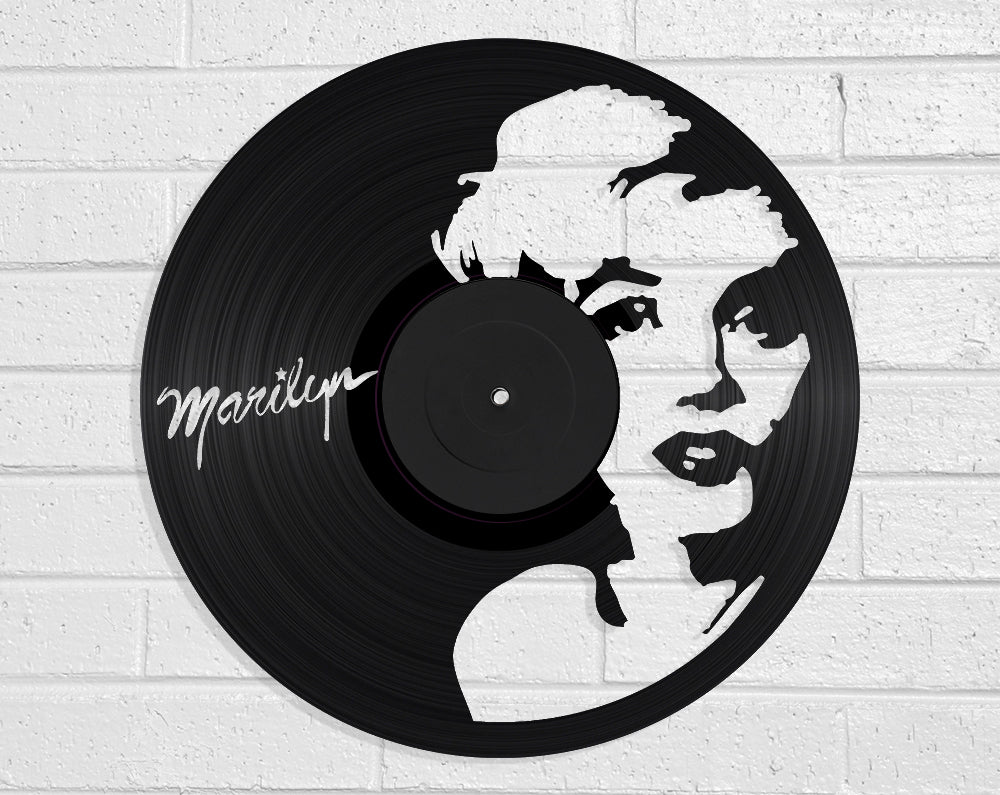 Marilyn Monroe Vinyl Record Art Vinyl Revamp - Vinyl Record Art 