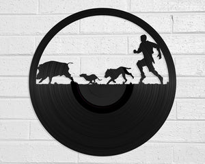 Pig Hunter Vinyl Record Art Vinyl Revamp - Vinyl Record Art 