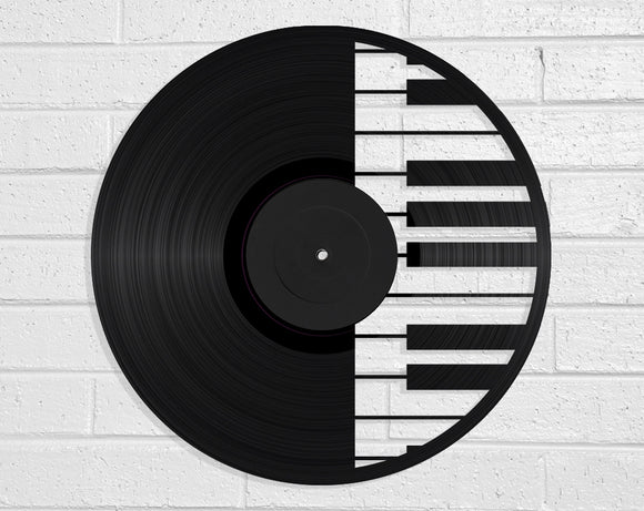 Piano Vinyl Record Art Vinyl Revamp - Vinyl Record Art 