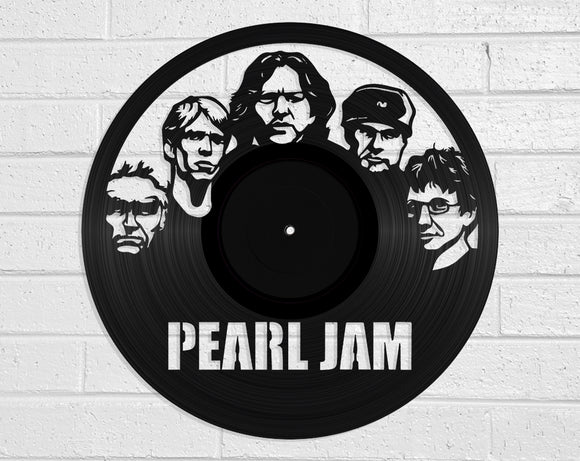 Pearl Jam Vinyl Record Art Vinyl Record Art Vinyl Revamp - Vinyl Record Art 